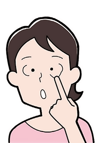 皮膚や白目が黄色くなる(黄疸)